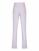 Declara-Sparkle Checkered Pant-4-Milagron.com