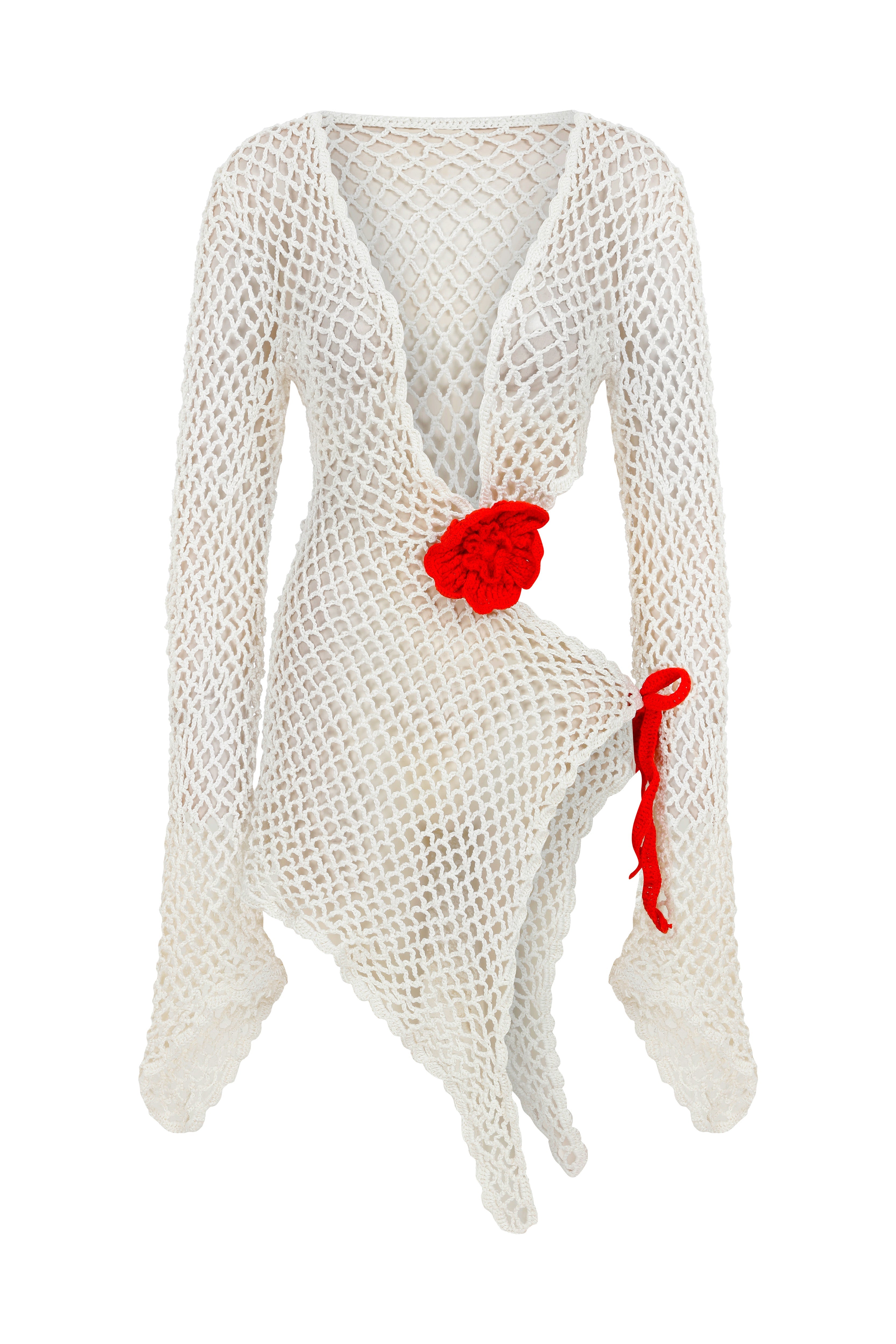 Declara-Stately Petals Cover Up-1-Milagron.com