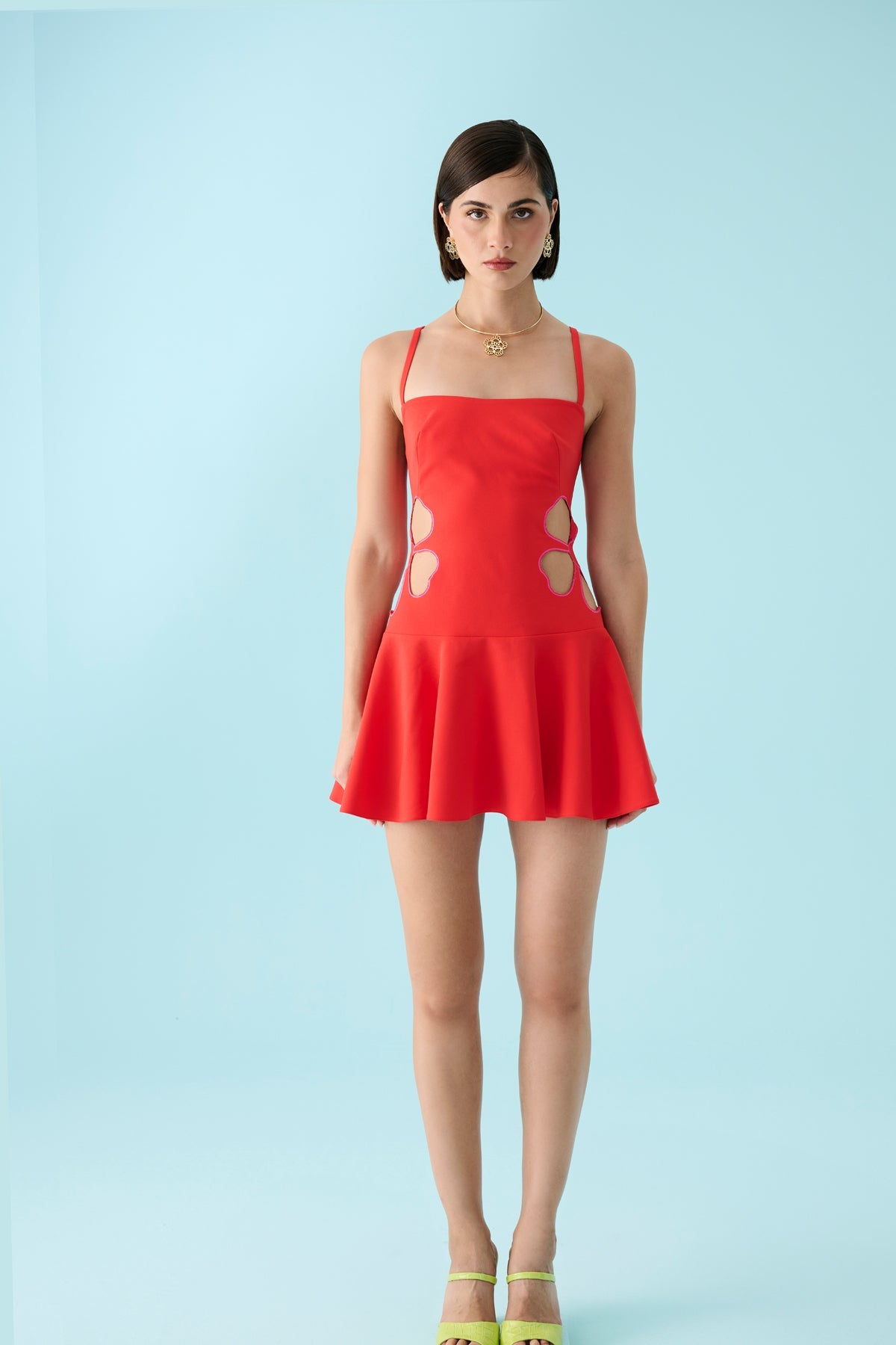 Declara-Victoria Amazon Floral Dress-1-Milagron.com