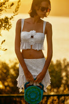 Declara-White Dehlia Top-3-Milagron.com