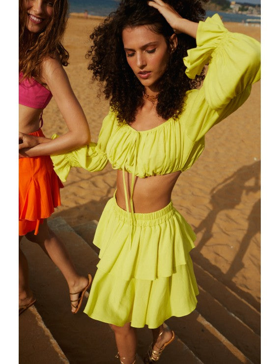 Declara-Yellowish Top-Top-2-Milagron.com