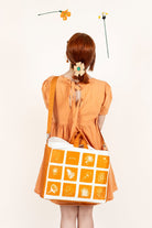 Design Vira-Flowers Weekend Bag-Omuz Çantası-1-Milagron.com