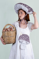 Design Vira-Lilac Mushroom-Bel Çantası-1-Milagron.com