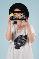 Design Vira-Midnight Emperor Angelfish-Bel Çantası-1-Milagron.com