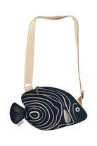 Design Vira-Midnight Emperor Angelfish-Bel Çantası-2-Milagron.com