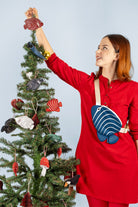 Design Vira-Navy Blue Regal Angelfish-Bel Çantası-1-Milagron.com