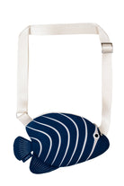 Design Vira-Navy Blue Regal Angelfish-Bel Çantası-3-Milagron.com