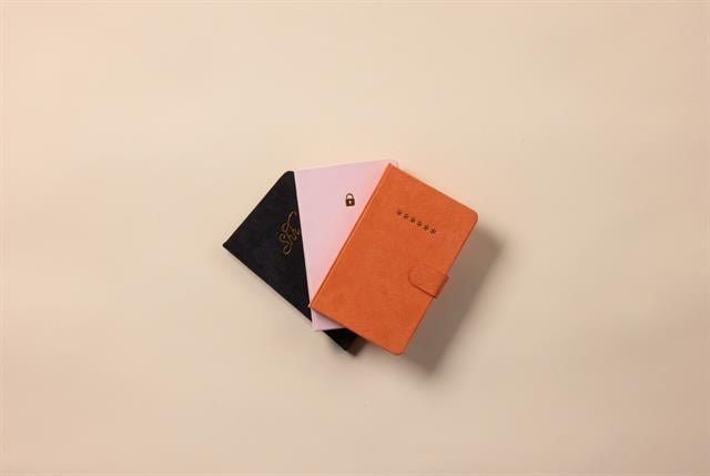 Designwork Ink-Design Works Ink Mini Password Journal Asterisks Günlük-Defter-6-Milagron.com