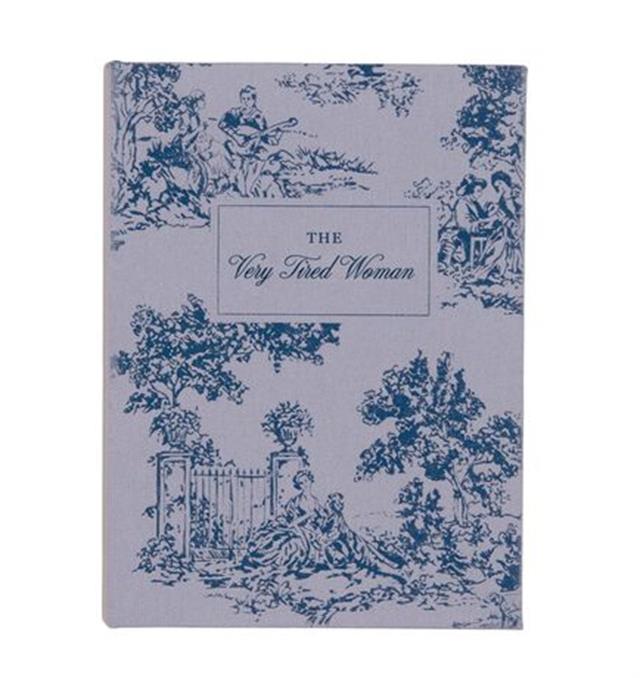 Designwork Ink-Design Works Ink Retro Kapaklı Not Defteri Small Very Tired Woman-Defter-1-Milagron.com