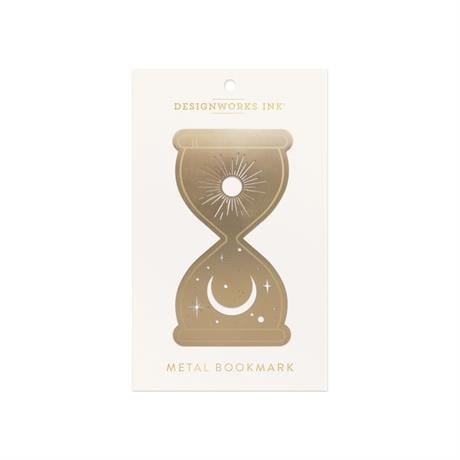 Designwork Ink-Design Works Jumbo Metal Kitap Ayracı Hourglass-Kitap Ayracı-1-Milagron.com