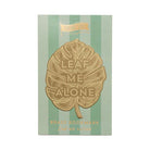Designwork Ink-Design Works Jumbo Metal Kitap Ayracı Leaf Me Alone-Kitap Ayracı-1-Milagron.com