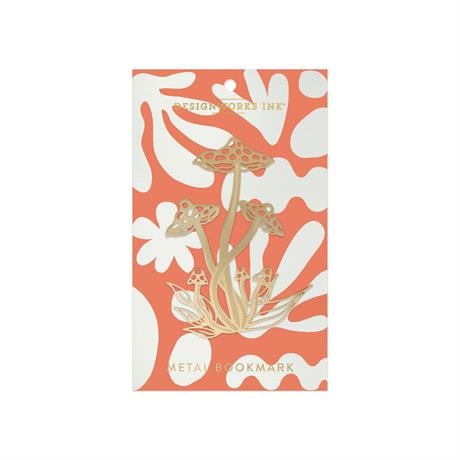 Designwork Ink-Design Works Jumbo Metal Kitap Ayracı Mushroom-Kitap Ayracı-1-Milagron.com