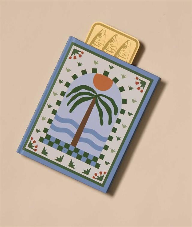 Designwork Ink-Design Works Jumbo Metal Kitap Ayracı Sardines-Kitap Ayracı-2-Milagron.com