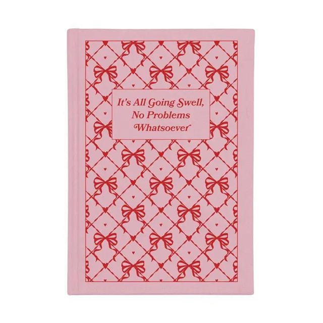 Designworks Ink Retro Pembe Self Help Bloknot - It'S All Going Swell