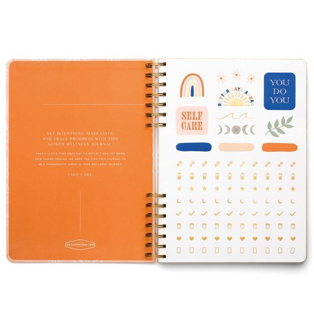Designwork Ink-Guided Wellness Journal Take Care Günlük-Ajanda-3-Milagron.com