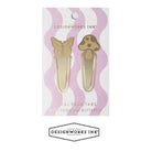 Designworks İKili Metal Kitap Ayracı Seti Mushrooms + Butterfly