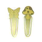 Designworks İKili Metal Kitap Ayracı Seti Mushrooms + Butterfly