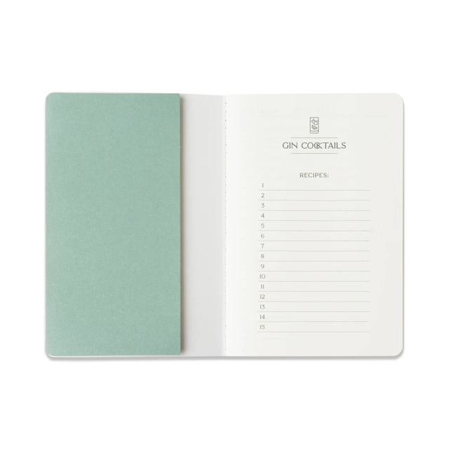 Designworks Ink Kokteyl Tarifleri 5'Li Defter Seti