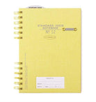 Designwork Ink-Standard Issue Spiralli Defter Ochre-Defter-1-Milagron.com