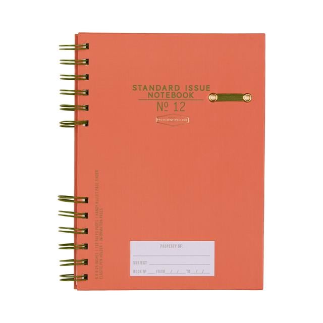 Designwork Ink-Standart Issue Defter Army Green & Chili-Defter-1-Milagron.com