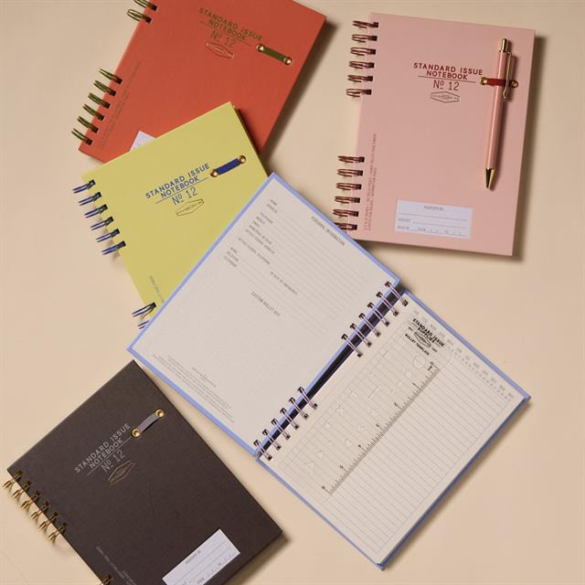 Designwork Ink-Standart Issue Defter Army Green & Chili-Defter-7-Milagron.com