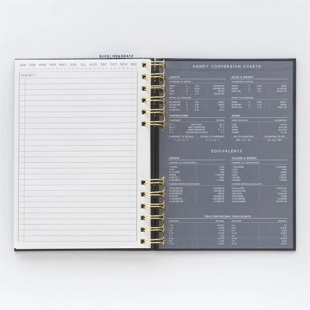 Designwork Ink-Standart Issue Defter Black-Defter-4-Milagron.com