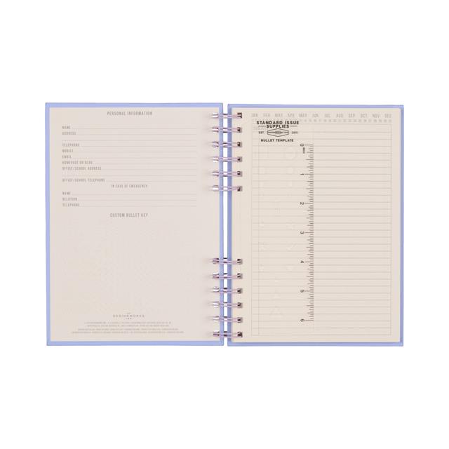 Designwork Ink-Standart Issue Defter Lavender-Defter-4-Milagron.com