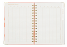 Designworks Ink Undated Planner/Ajanda 13 Month Planner And Sticker Sheet, Perpetual