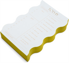 Designworks Ink Wavy Daily Self Care, Priorities, And Goals Notepad, 180 Sayfa, Cloud