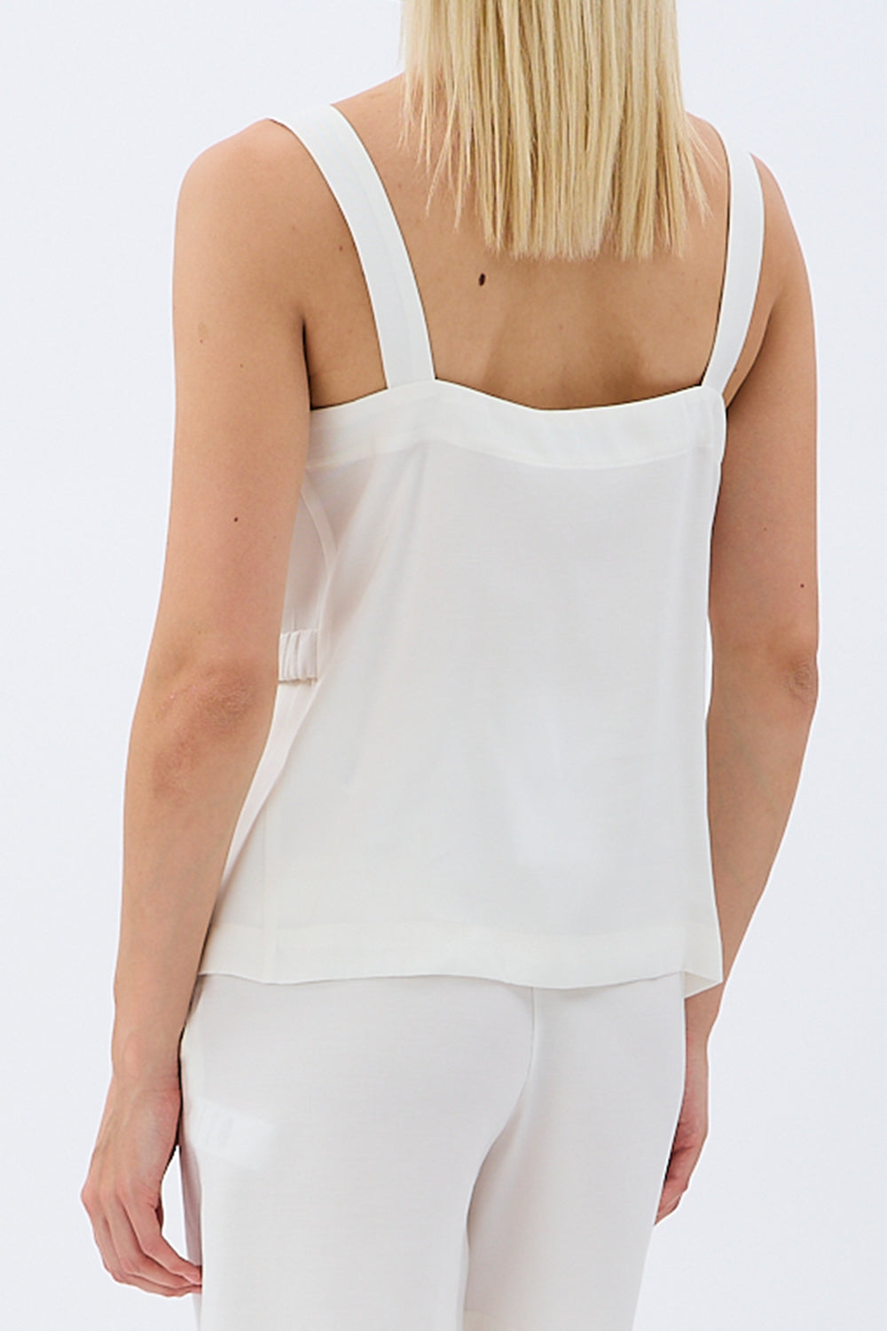 Diagonal-Askıları Tokalı Bluz-Bluz-4-Milagron.com