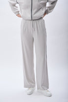 Diagonal-Bağcıklı Rahat Kesim Pantolon-Pantolon-1-Milagron.com