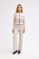 Diagonal-Triko Takım (Bej)-TAKIM-6-Milagron.com