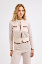 Diagonal-Triko Takım (Bej)-TAKIM-7-Milagron.com