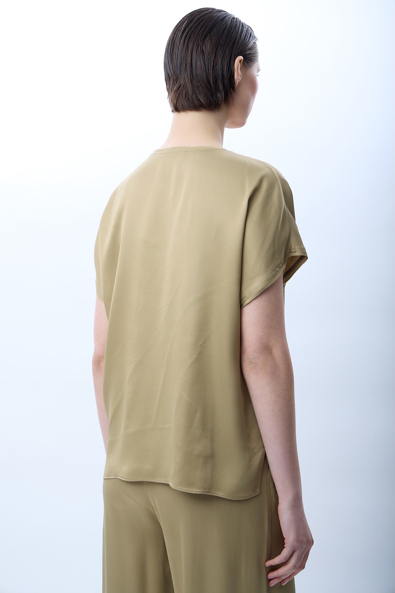 Diagonal-Bisiklet Yaka Bluz-Bluz-3-Milagron.com