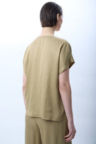 Diagonal-Bisiklet Yaka Bluz-Bluz-3-Milagron.com