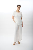 Diagonal-Bisiklet Yaka Bluz-Bluz-7-Milagron.com