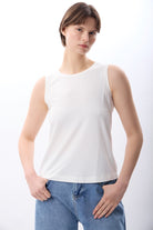 Diagonal-Bisiklet Yaka Kolsuz Atlet-T-Shirts-4-Milagron.com