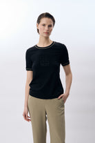 Diagonal-Bisiklet Yaka Tişört-T-Shirts-3-Milagron.com