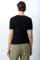 Diagonal-Bisiklet Yaka Tişört-T-Shirts-8-Milagron.com