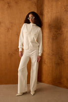 Diagonal-Bol Paça Ekru Pantolon-Pantolon-2-Milagron.com