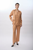 Diagonal-Bol Paça Rahat Kesim Pantolon-Pantolon-3-Milagron.com