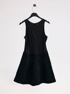 Diagonal-Ceket Elbise İkili Siyah Takım-Alt - Üst Takım-8-Milagron.com