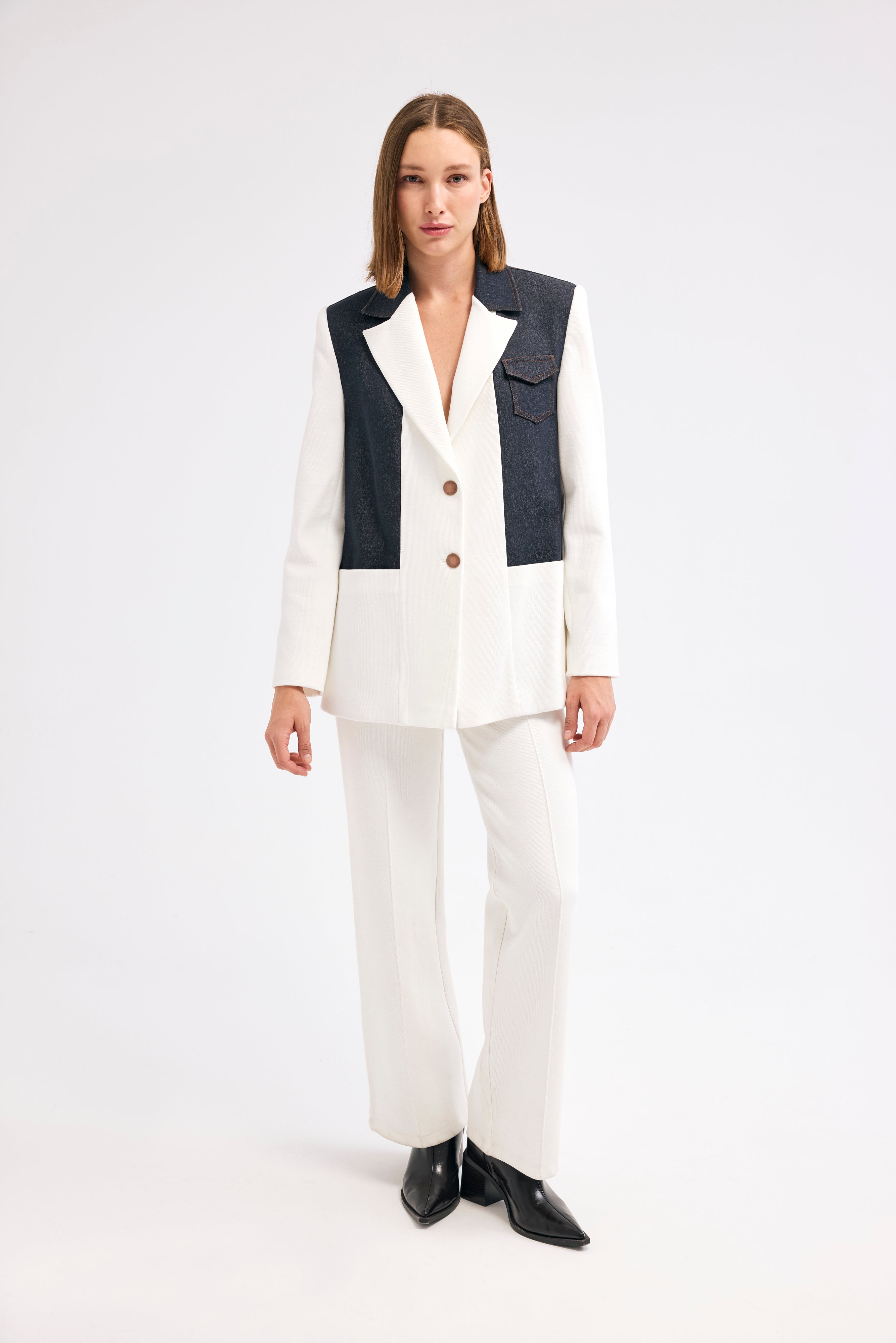 Diagonal-Ceket Pantolon Takım-TAKIM-10-Milagron.com