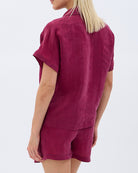 Diagonal-Cepli Düz Kesim Şort-Şort-5-Milagron.com