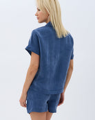 Diagonal-Cepli Düz Kesim Şort-Şort-7-Milagron.com