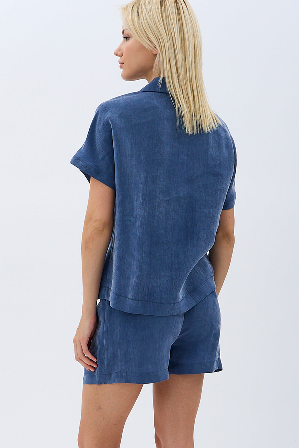 Diagonal-Cepli Düz Kesim Şort-Şort-9-Milagron.com