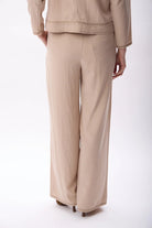 Diagonal-Cepli Rahat Kesim Pantolon-Pantolon-6-Milagron.com