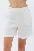 Diagonal-Cepli Rahat Kesim Şort-Şort-2-Milagron.com