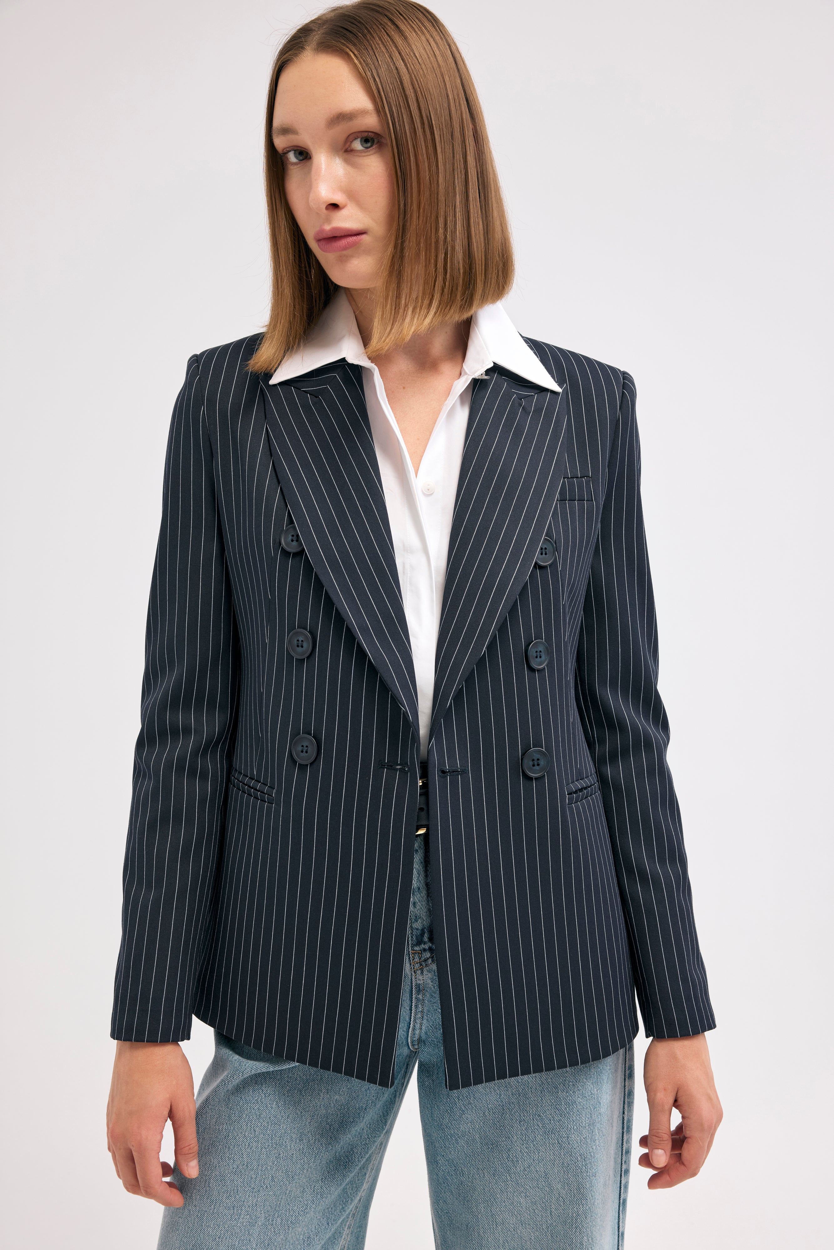 Diagonal-Blazer Ceket-Ceket-2-Milagron.com