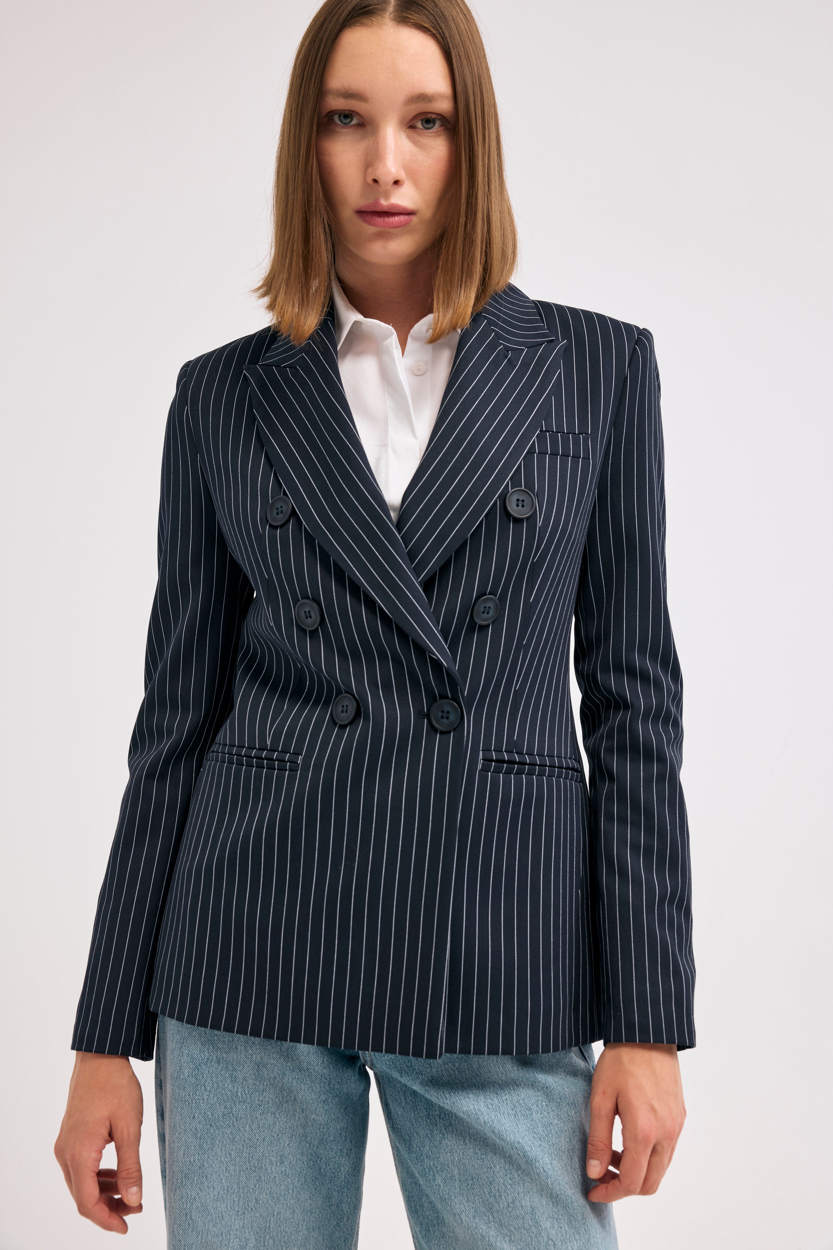 Diagonal-Blazer Ceket-Ceket-7-Milagron.com